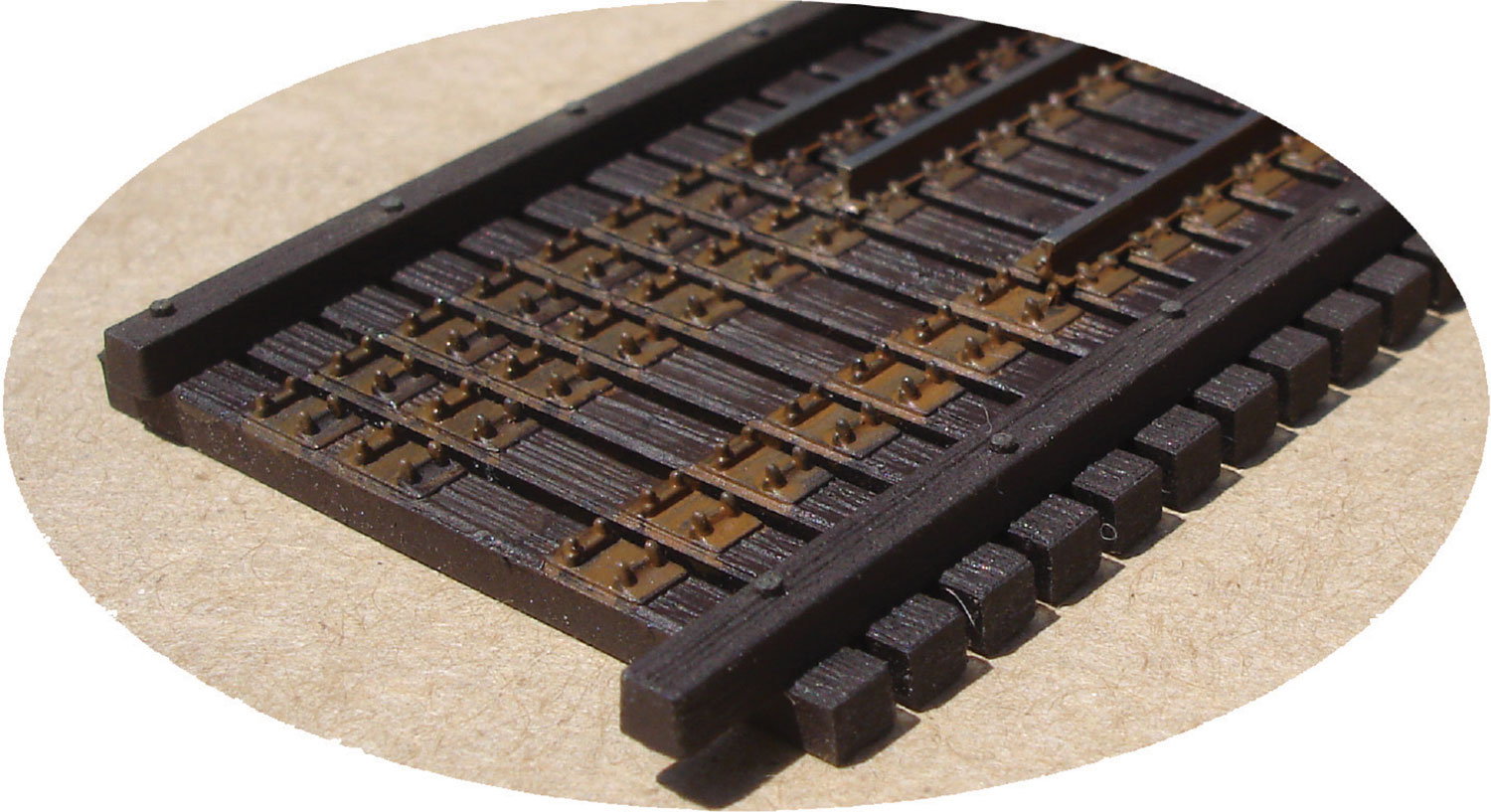Dual Gauge Bridge Ties